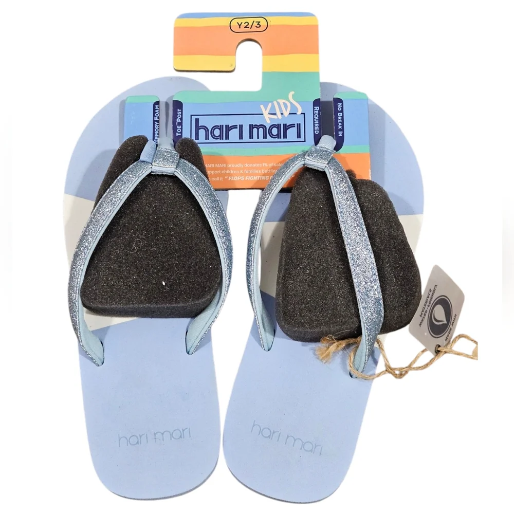 HARI MARI Kids' Meadows Asana Glitter Flip Flop Y2/Y3